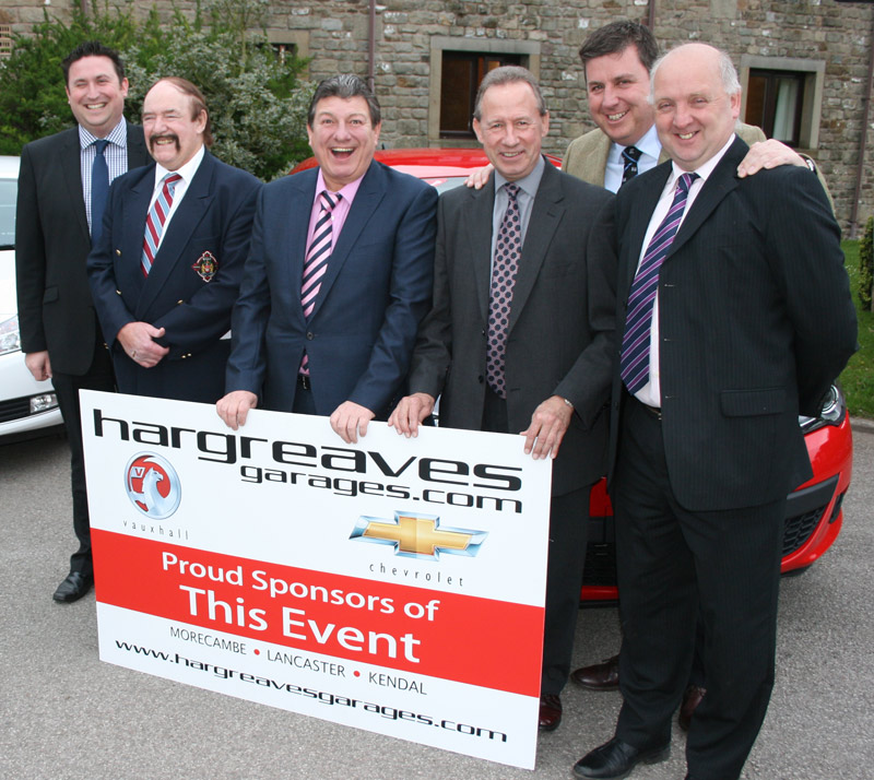Garstang Cricket Club: Chris Hargreaves, Mike King, John McGovern, Steve Hargreaves and Andy Walling